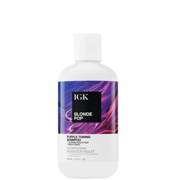 BLONDE POP Purple Toning Shampoo 236ml - Bilde 2