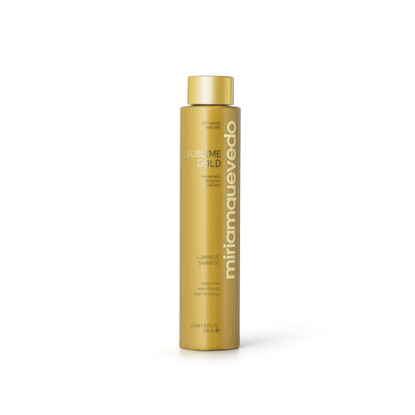 The new sublime gold shampoo