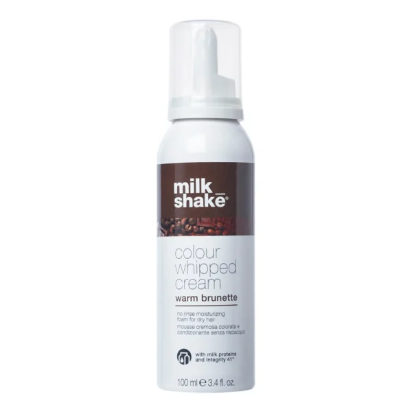 Milk Shake Colour Whipped Cream - Warm Brunette 100ml
