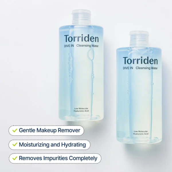 TORRIDEN  Torriden Dive In Low Molecular Hyaluronic Acid Cleansing Water Autorisert distributør - Bilde 4