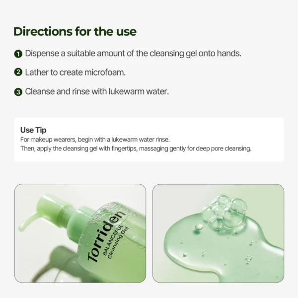 TORRIDEN  Torriden Balanceful Cleansing Gel - Bilde 5
