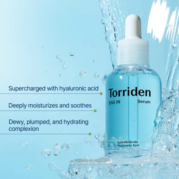 TORRIDEN  Torriden Dive In Low Molecular Hyaluronic Acid Serum - Bilde 3