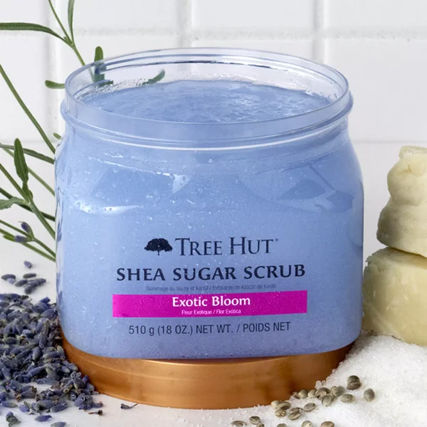 Tree Hut Shea Sugar Scrub Exotic Bloom - Bilde 2