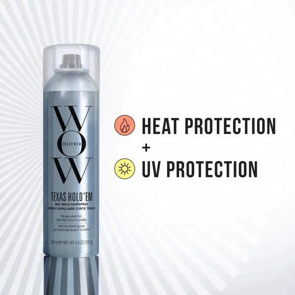 COLOR WOW Art.nr 298585 TEXAS HOLD EM BIG HOLD HAIRSPRAY 234ML - Bilde 4