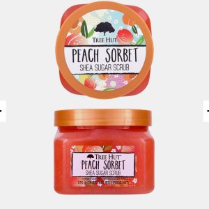 Tree Hut Shea Sugar Scrub Peach Sorbet